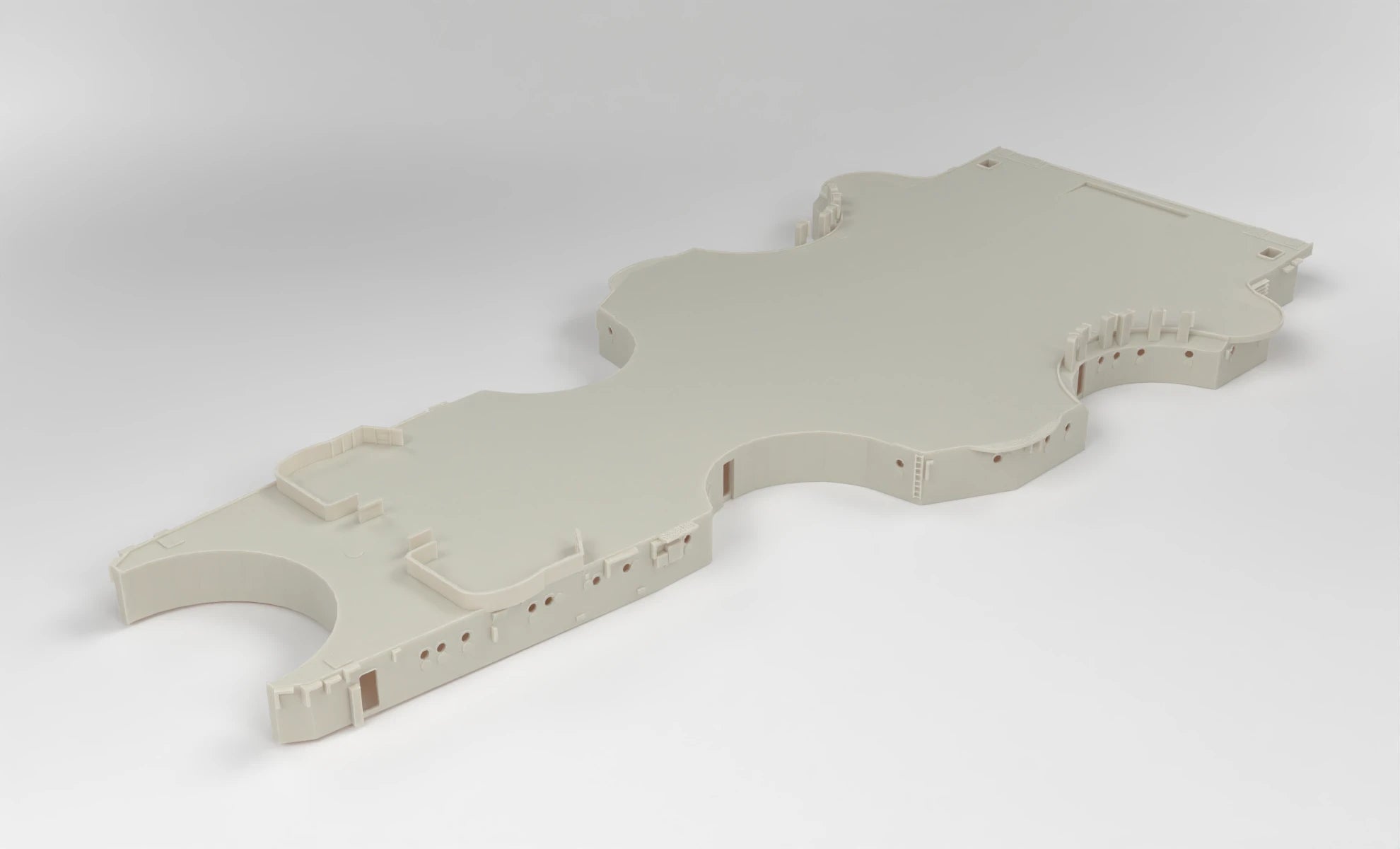 1/72 DKM Bismarck Forward Deck 1 OITECH