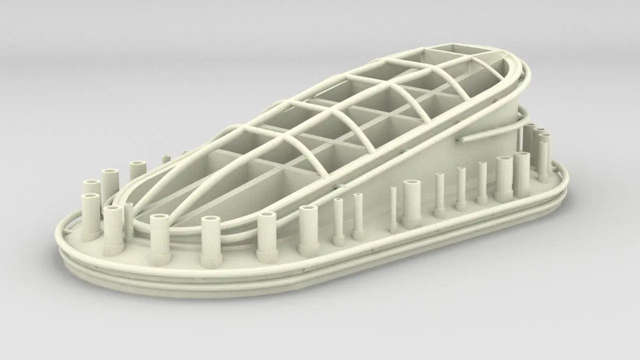 1/72 DKM Bismarck Funnel Cap - distefan 3d print