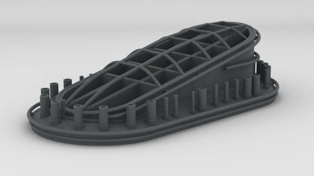 1/72 DKM Bismarck Funnel Cap - distefan 3d print