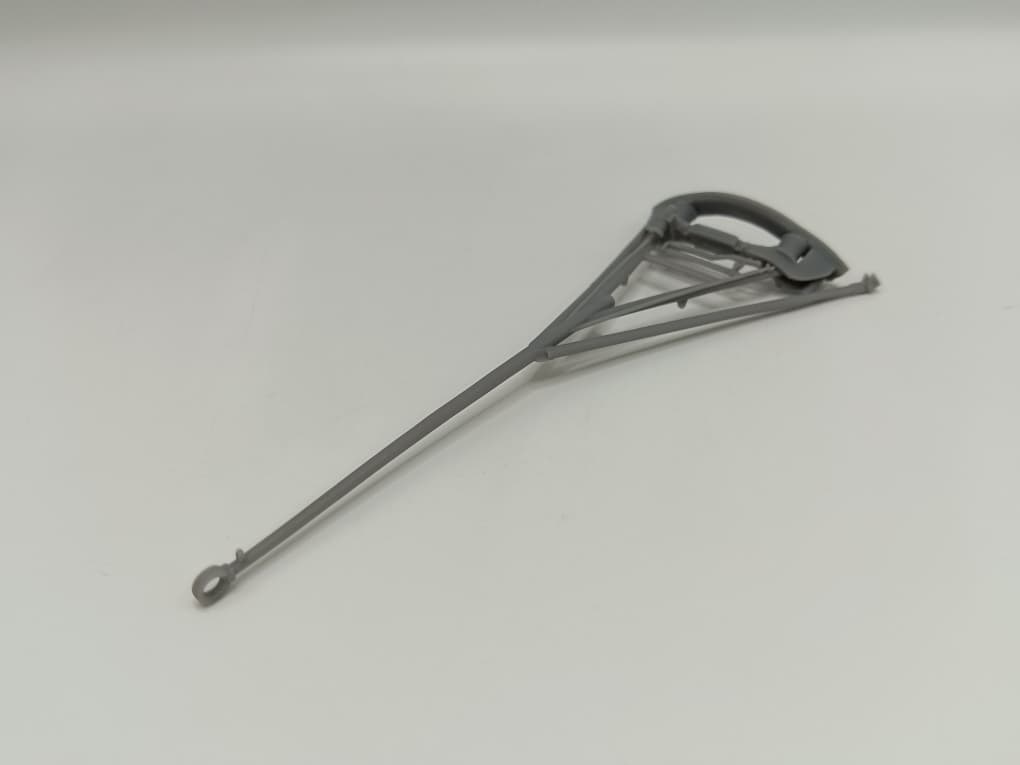 1/72 DKM Bismarck Rear Flag Mast - distefan 3d print