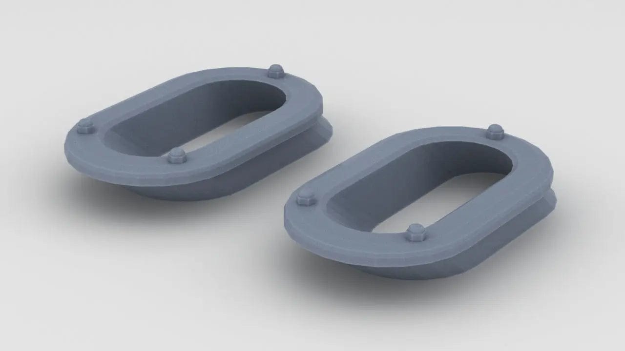 1/72 DKM Destroyer Anchor Chain Cover Set (2pcs) - distefan 3d print