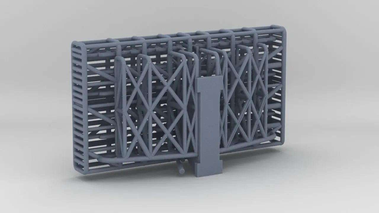 1/72 DKM FuMO 23 Radar Station - distefan 3d print