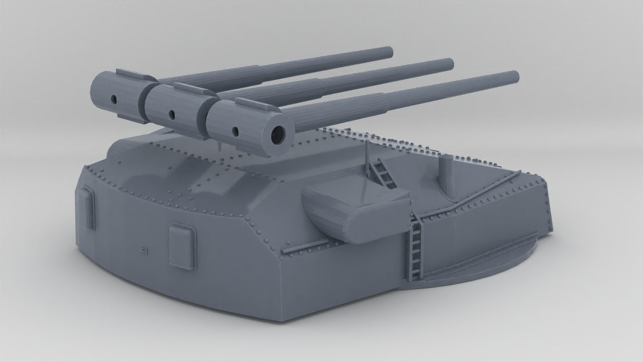 1/72 DKM Graf Spee 28cm/52 (11in) SK C/28 Turret Set Protosoon