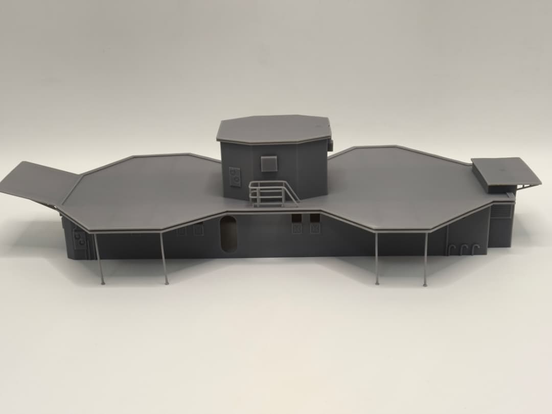 1/72 DKM Narvik Z37 Aft Superstructure - distefan 3d print