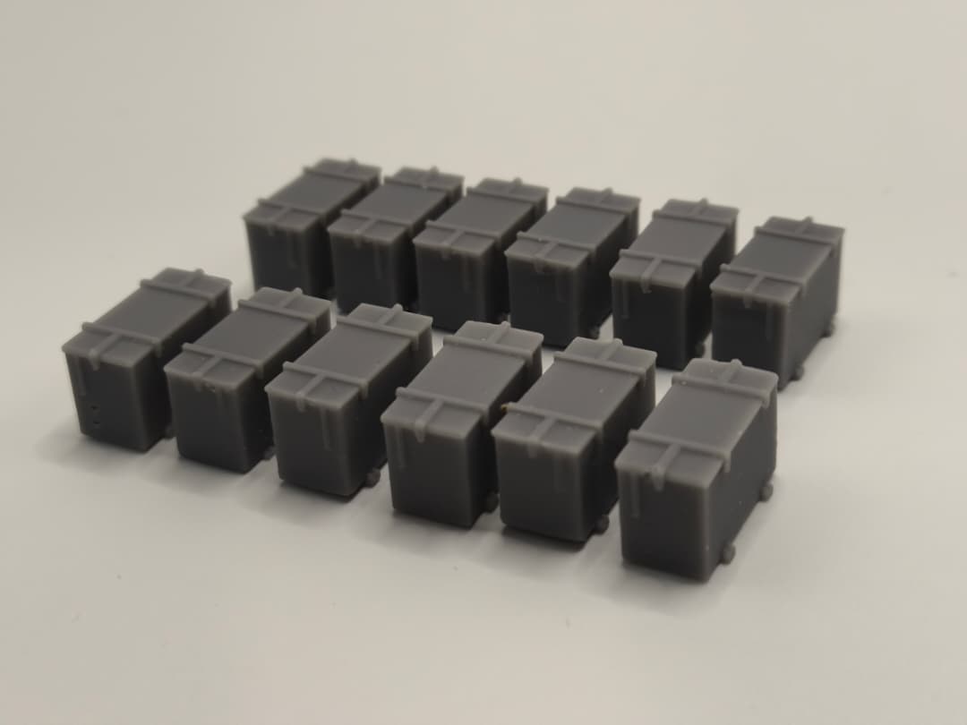 1/72 DKM Narvik Z37 Ammo Lockers Set (12pcs) Protosoon