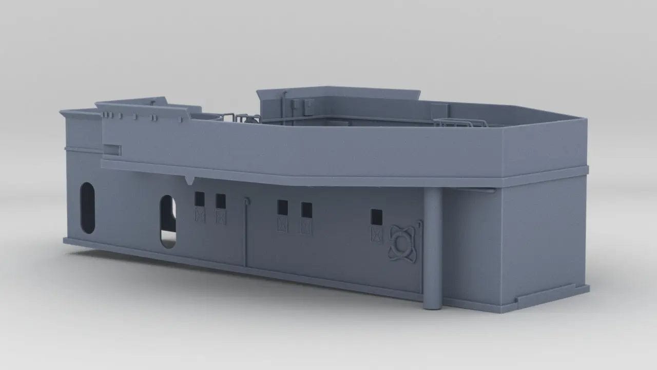 1/72 DKM Narvik Z37 Forward Deck 1 - distefan 3d print
