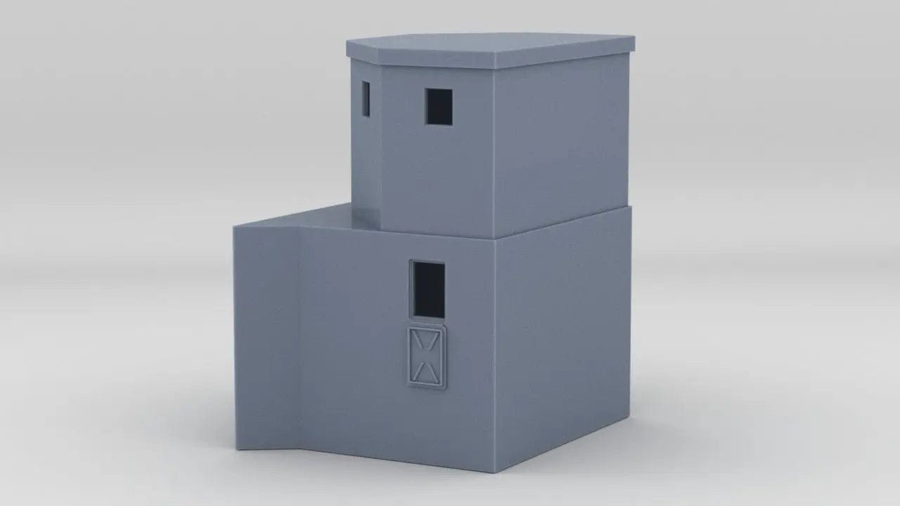 1/72 DKM Narvik Z37 Forward Deck Bridge Rear Room - distefan 3d print