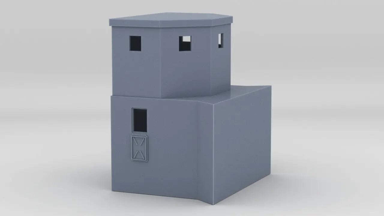 1/72 DKM Narvik Z37 Forward Deck Bridge Rear Room - distefan 3d print