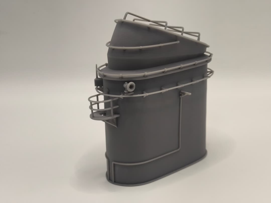 1/72 DKM Narvik Z37 Forward Funnel Protosoon