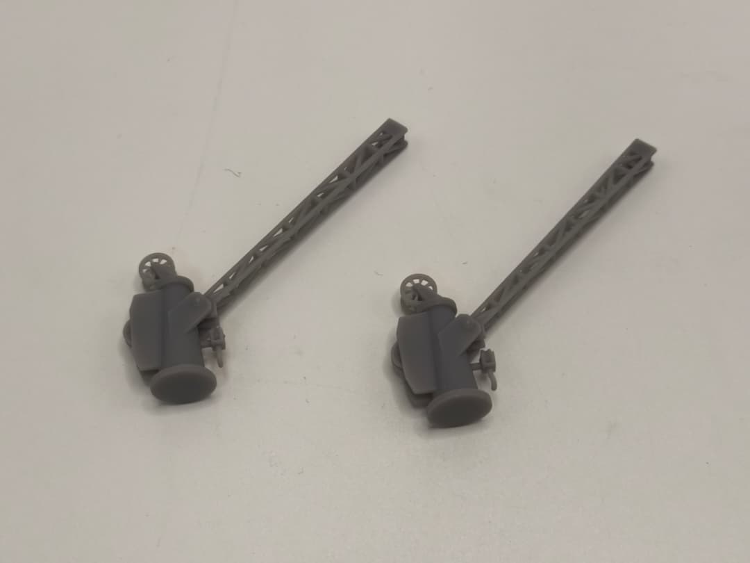 1/72 DKM Narvik Z37 Mine Crane Set (2pcs) - distefan 3d print