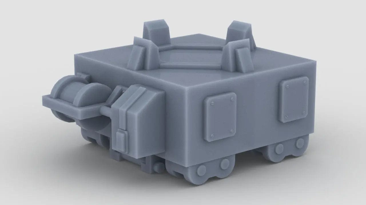 1/72 DKM Narvik Z37 Naval Mine Cart - distefan 3d print