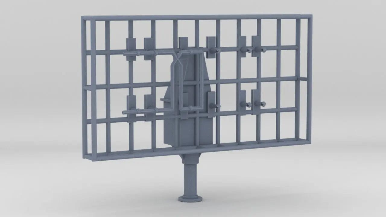 1/72 DKM Narvik Z37 Radar Antenna - distefan 3d print