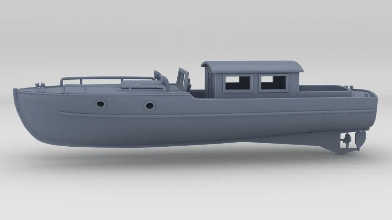 1/72 DKM Narvik Z37 Safe Boat - distefan 3d print