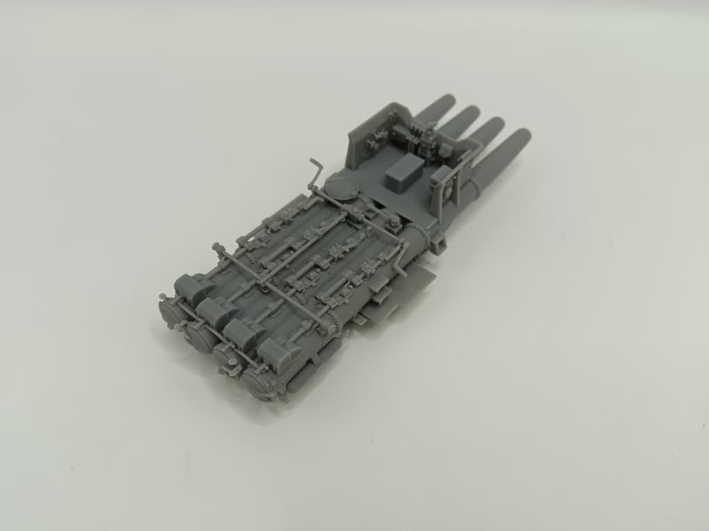 1/72 DKM Quadruple 533 mm Torpedo Tubes - distefan 3d print