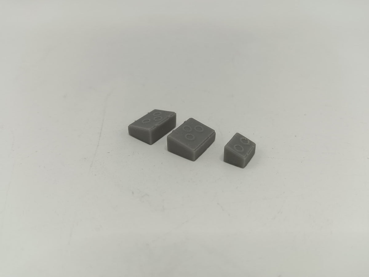 1/72 DKM Raumboote R-301 Amidships Skylight Set (3pcs) - distefan 3d print