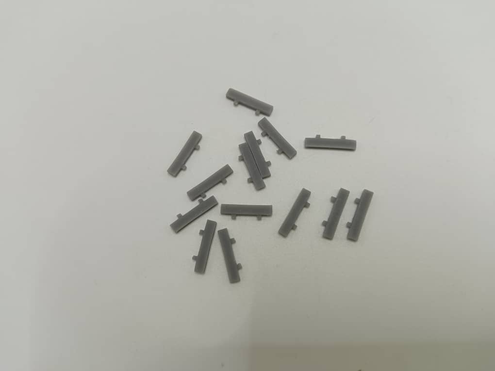 1/72 DKM Raumboote R-301 Spare Gun Barrel Lockers Set (14pcs) - distefan 3d print