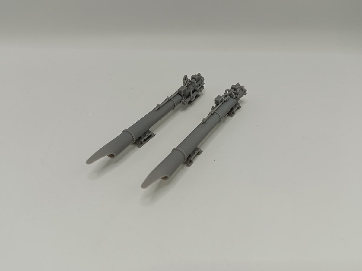 1/72 DKM Raumboote R-301 Torpedo Launchers Set - Distefan 3d Print