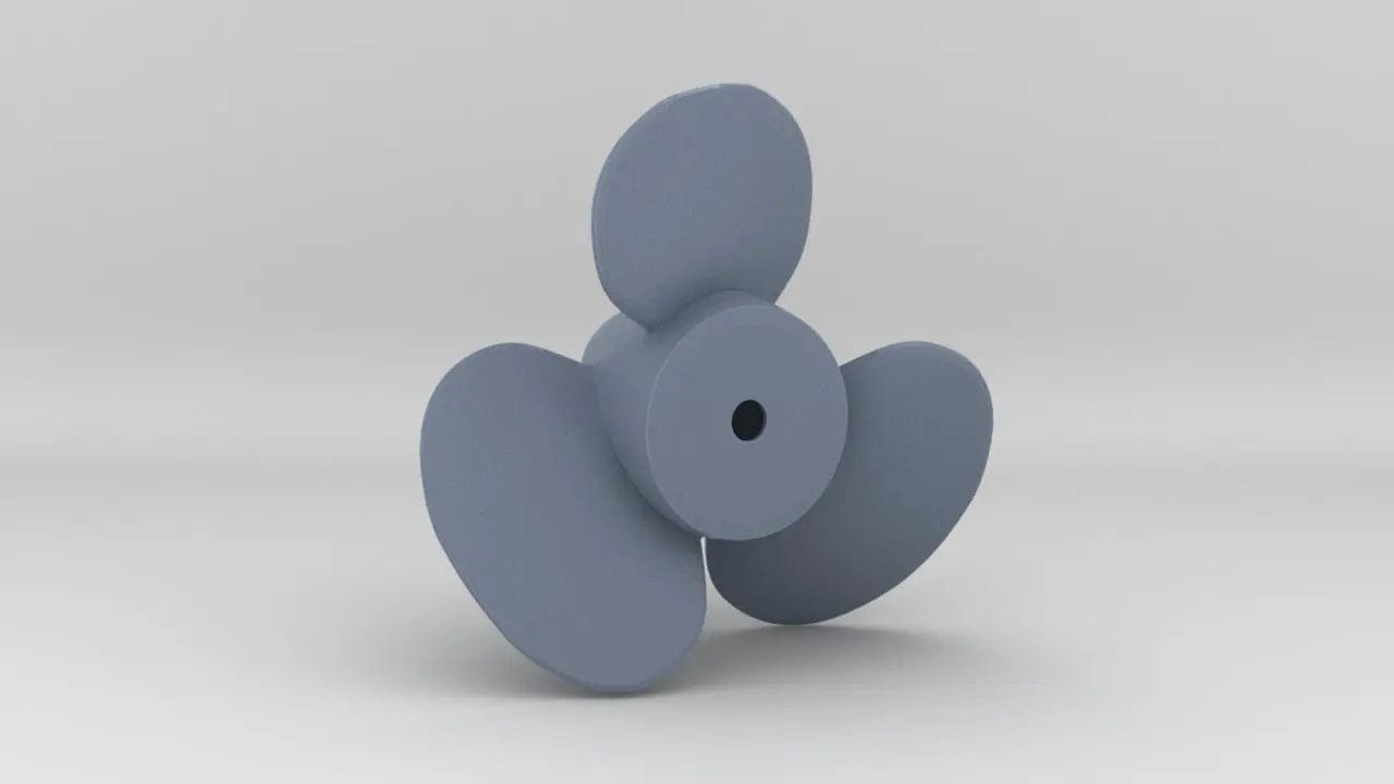 1/72 DKM Scharnhorst Propeller L - distefan 3d print