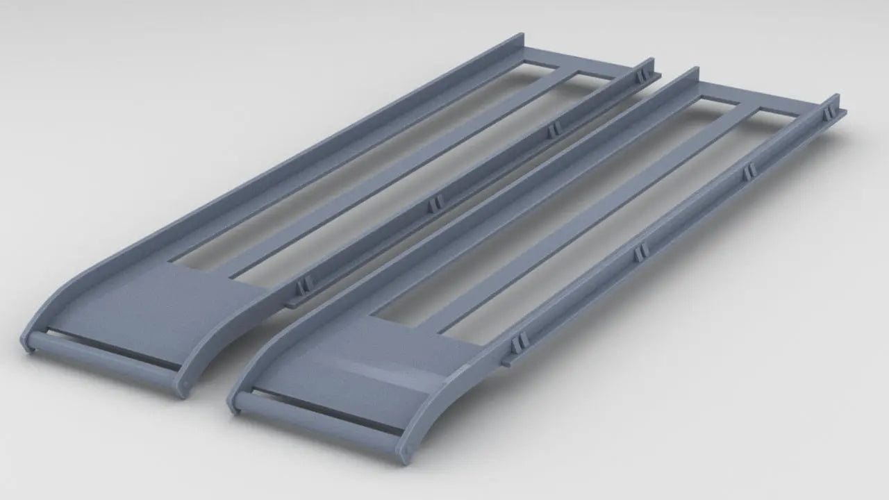 1/72 DKM Schnellboot S100 Mine Rails Set (2pcs) - distefan 3d print