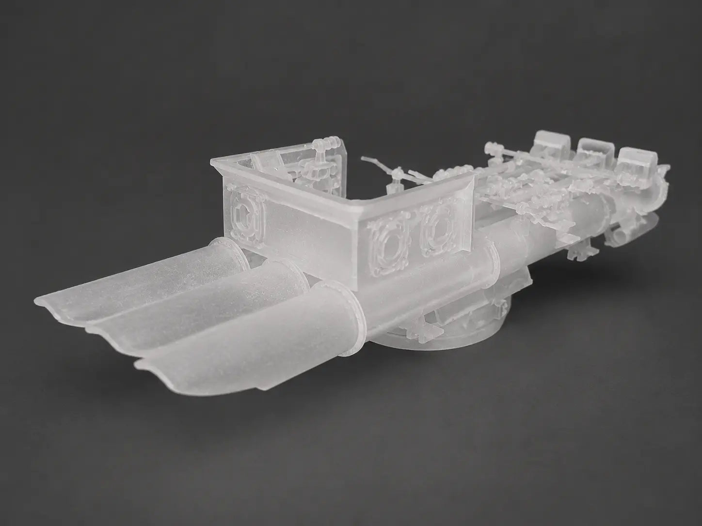 1/72 DKM Triple Torpedo Launcher Resin3Dinteractive