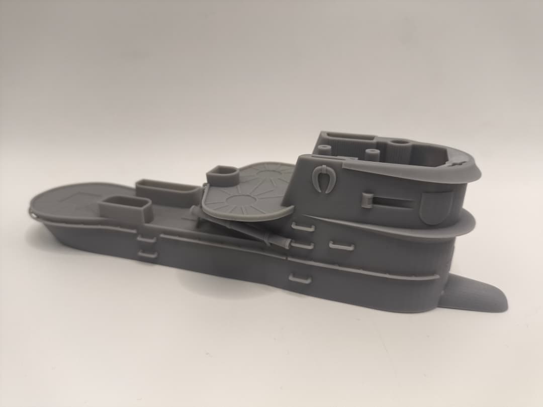 1/72 Uboot IXC U-505 Conning Tower Protosoon
