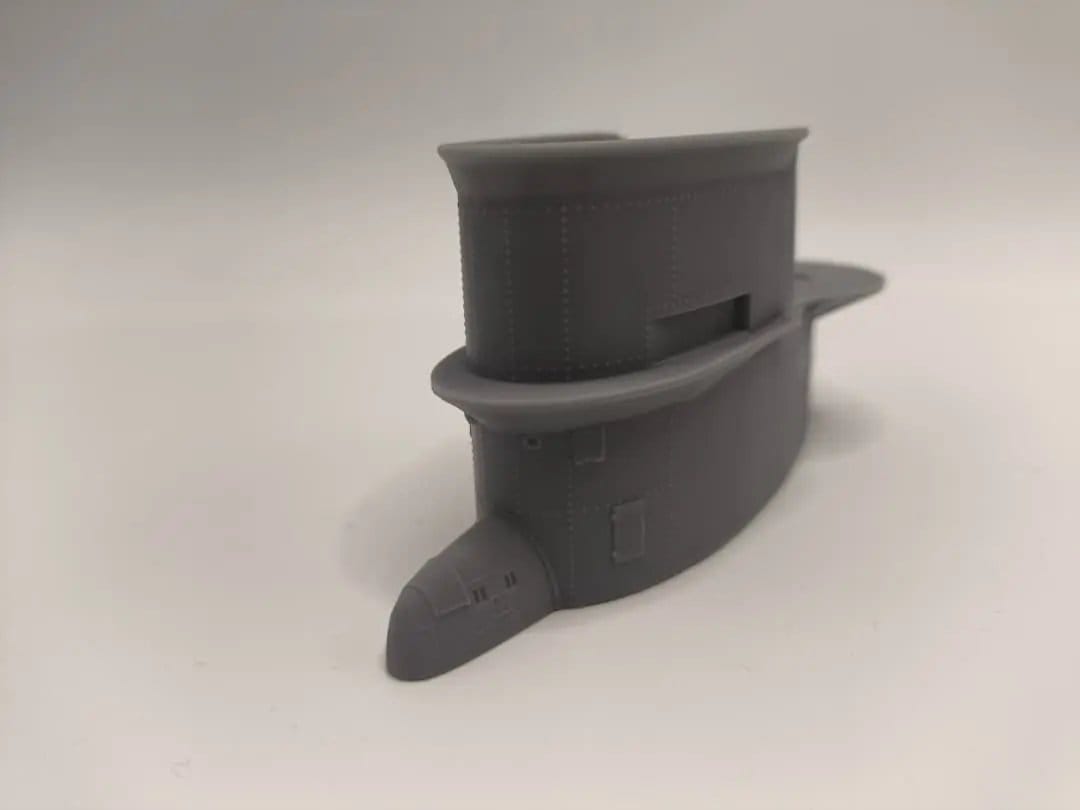 1/72 DKM U-Boot VII/B Conning Tower - distefan 3d print