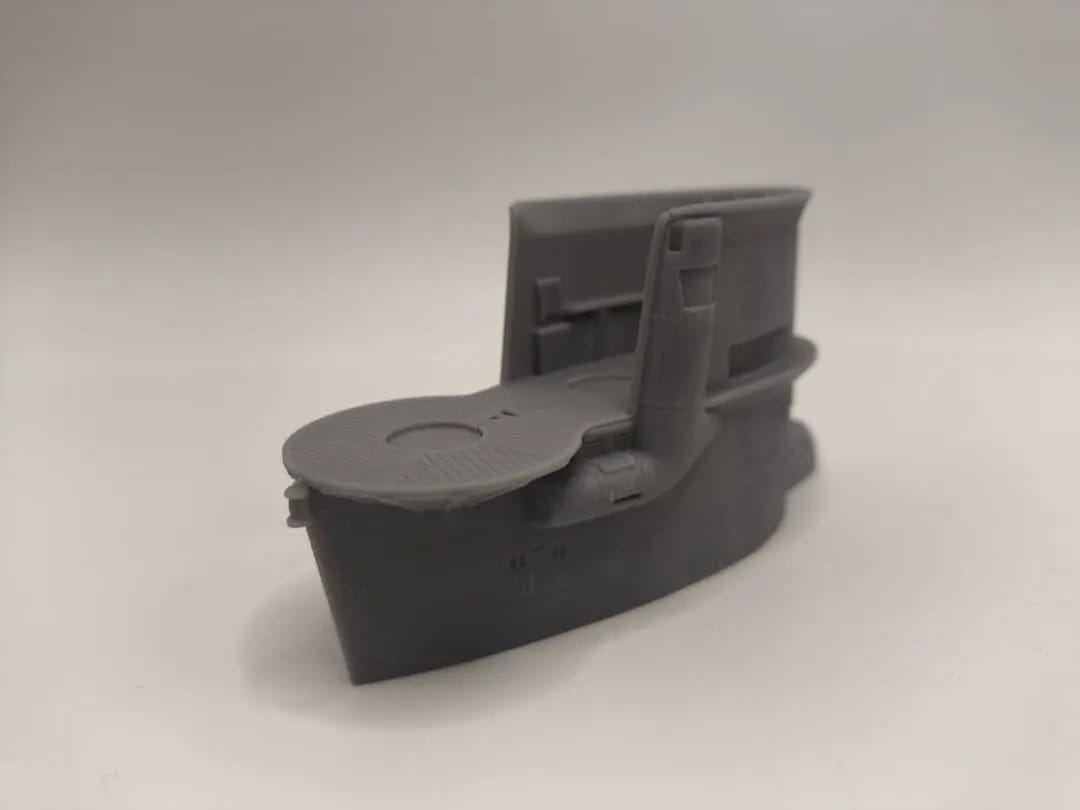 1/72 DKM U-Boot VII/B Conning Tower - distefan 3d print