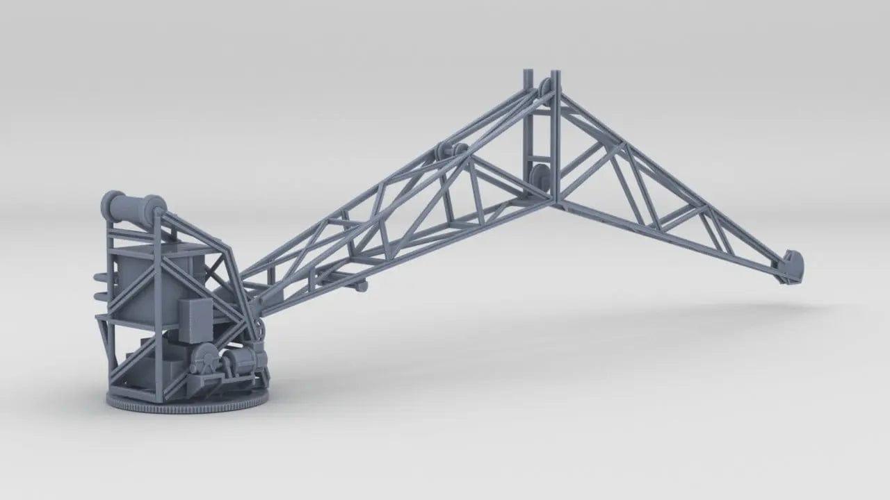 1/72 HMS Exeter Crane - distefan 3d print