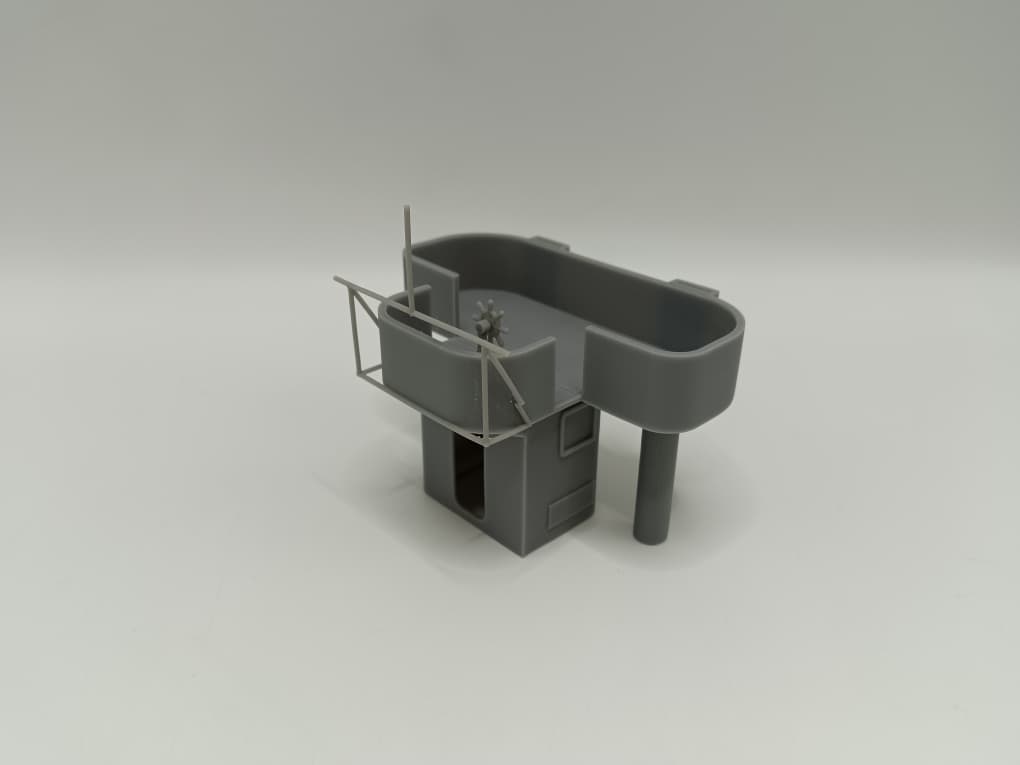 1/72 HMS Garland Searchlight Bridge Later Protosoon