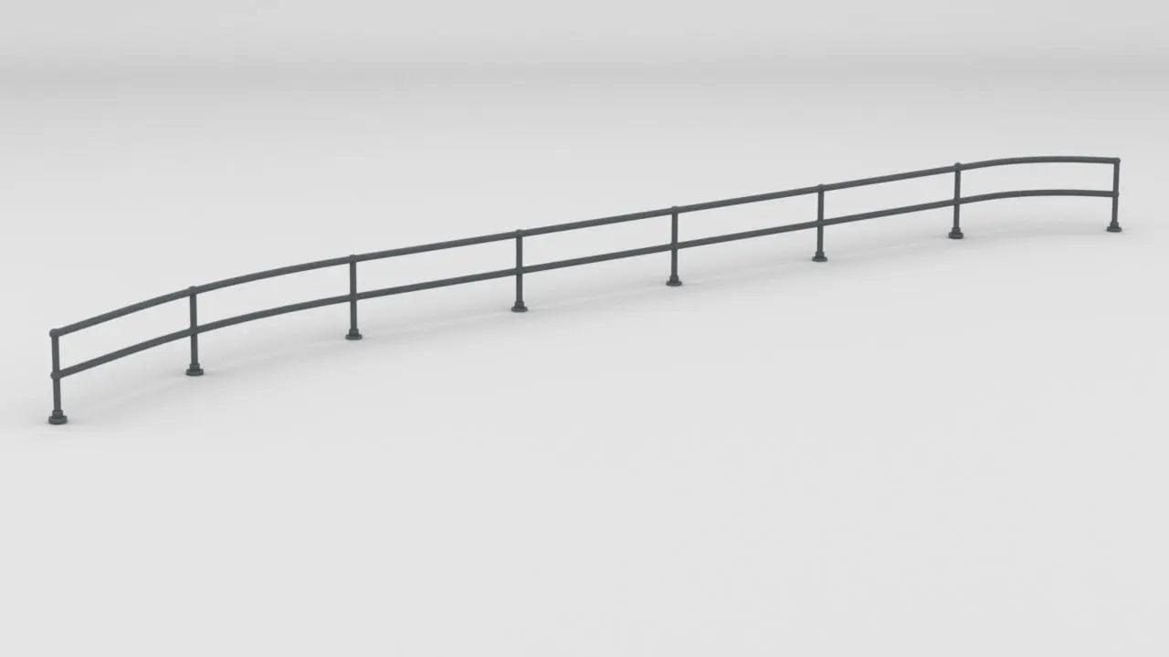 1/72 IJN Akagi Deck Railings - distefan 3d print