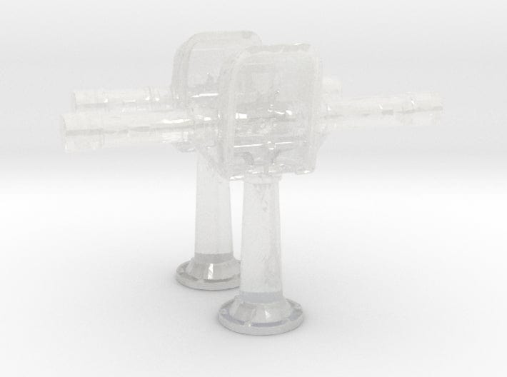 1/72 IJN rangefinder 1.5m & 2m set 2pcs - distefan 3d print
