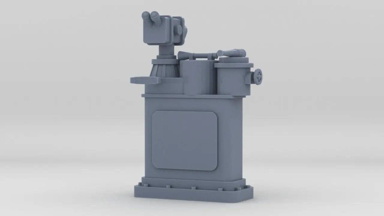 1/72 IJN Target Course & Speed Controller - distefan 3d print