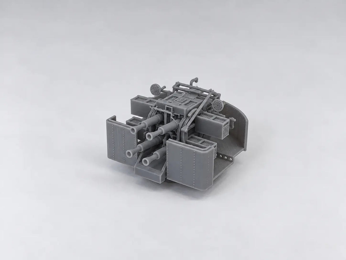1/72 RN QF 2-Pounder (40mm) Quadruple Naval Gun - distefan 3d print