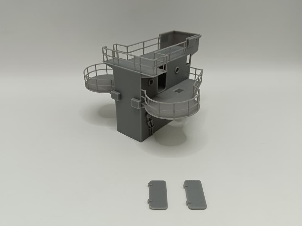 1/72 RN V&W Forward Command Bridge - distefan 3d print