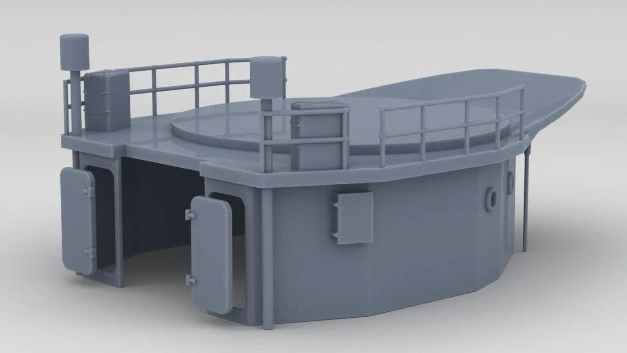 1/72 RN V&W Forward Platform - distefan 3d print