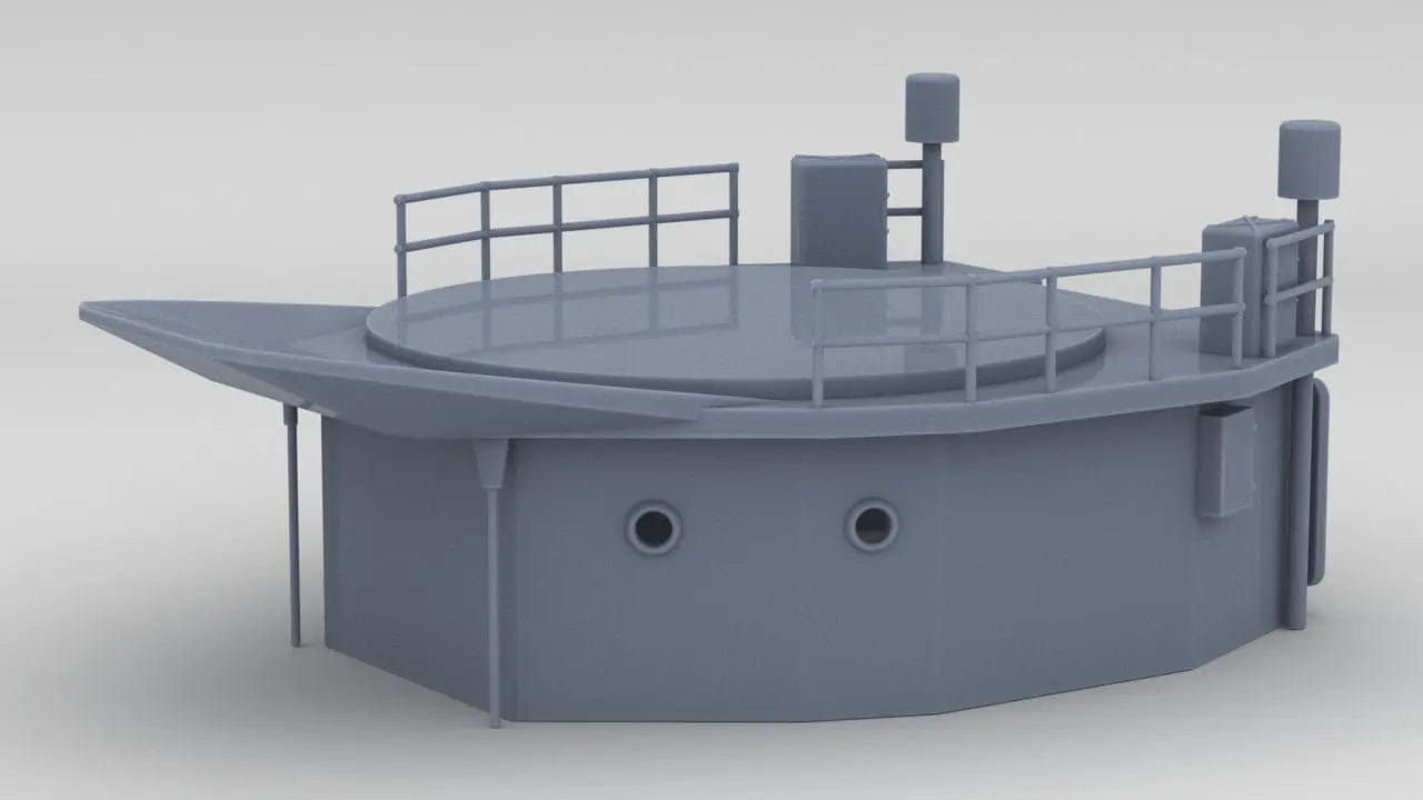 1/72 RN V&W Forward Platform - distefan 3d print