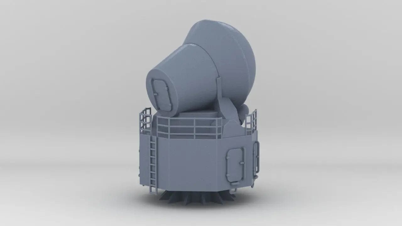 1/72 Russian Kirov Radome - distefan 3d print