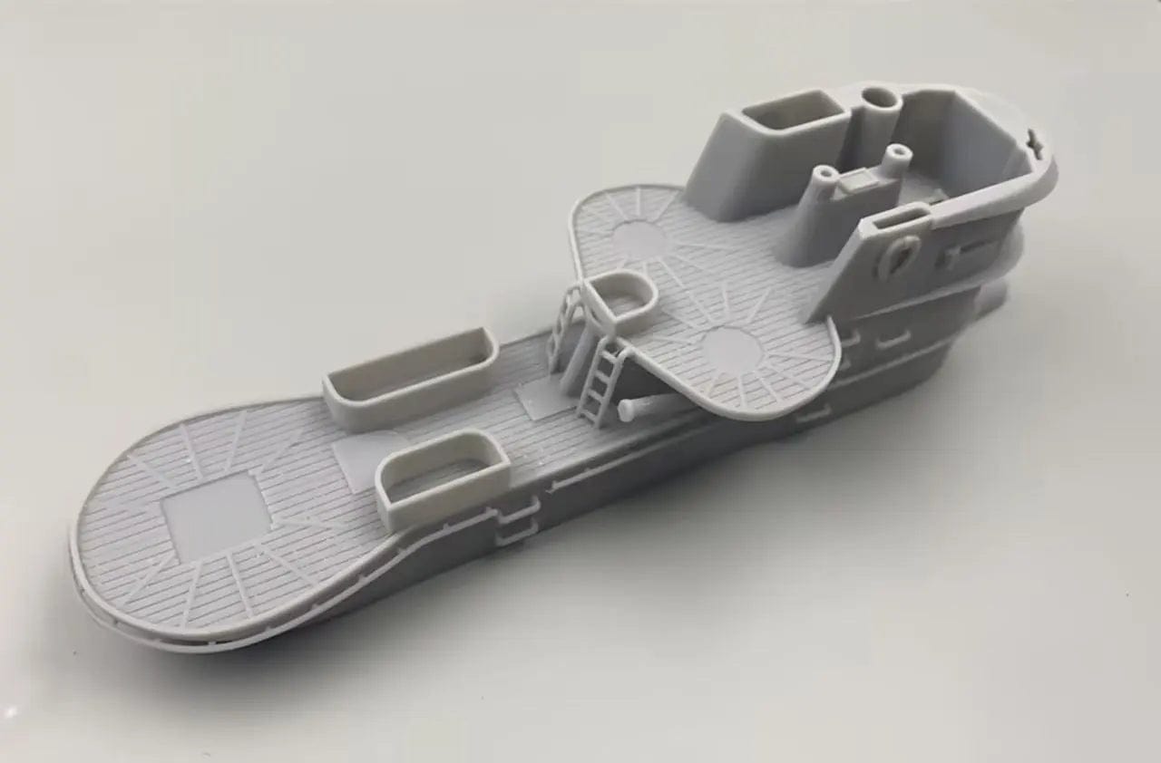 1/72 Uboot IXC U-505 Conning Tower - distefan 3d print