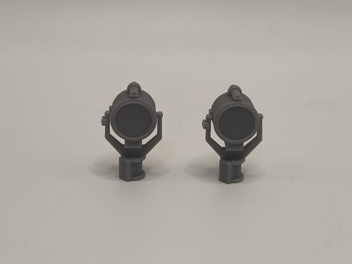 1/72 USN 24-inch Searchlight Set (2pcs) - Protosoon