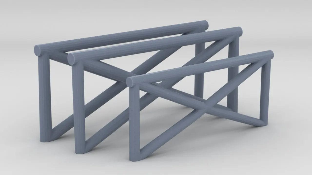 1/72 USN Catapult P-6 Railing Set (3pcs) - distefan 3d print