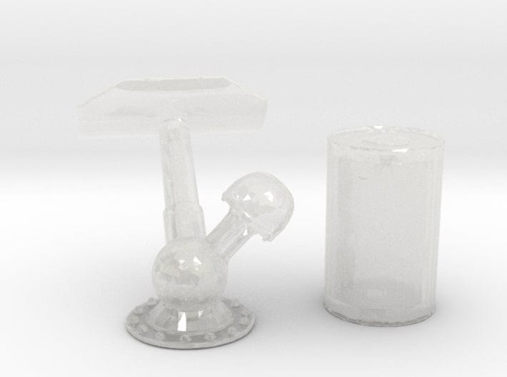 1/72 USN k-gun - depth charge unloaded set - distefan 3d print