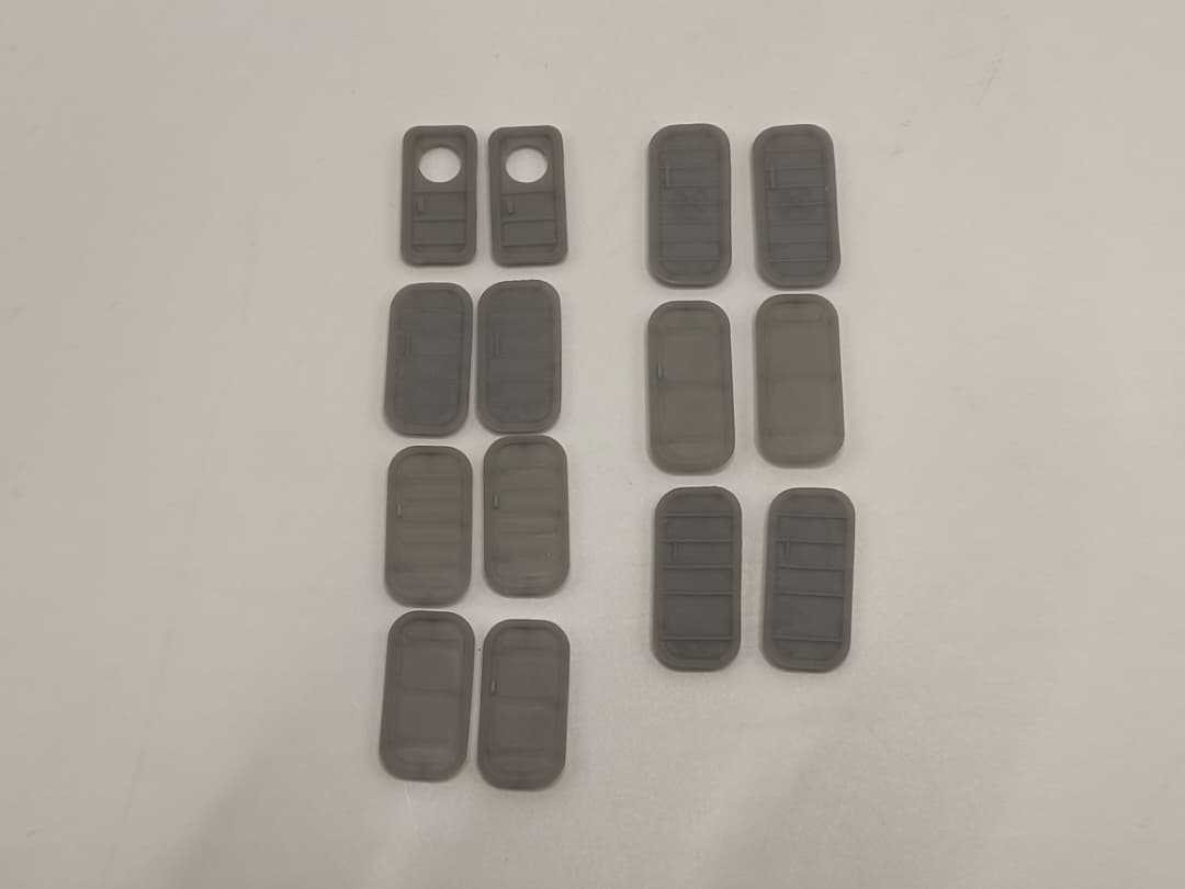1/72 USN Watertight Door w/ Frame Set (14pcs) Protosoon