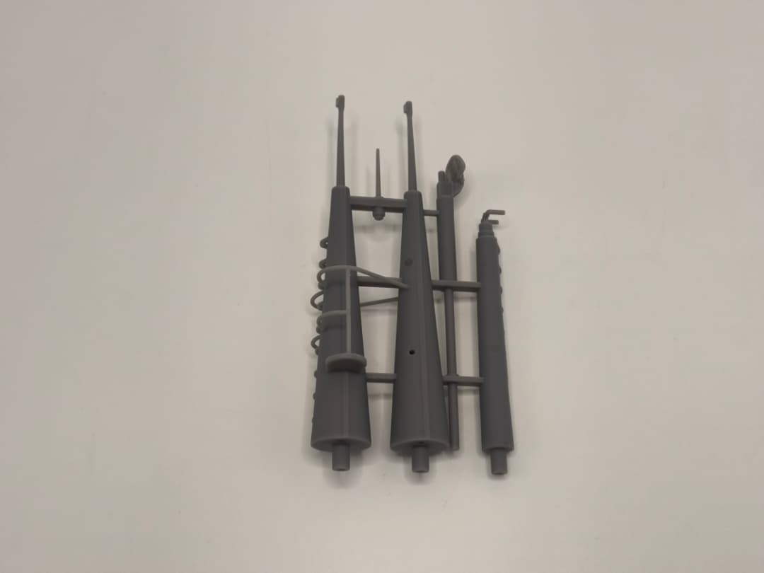 1/72 USS Balao Conning Tower Details - distefan 3d print