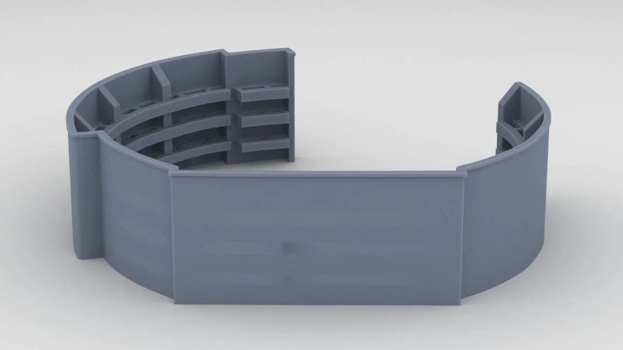 1/72 USS Fletcher 40mm Twin Bofors Amidships Tub (Port)- distefan 3d print