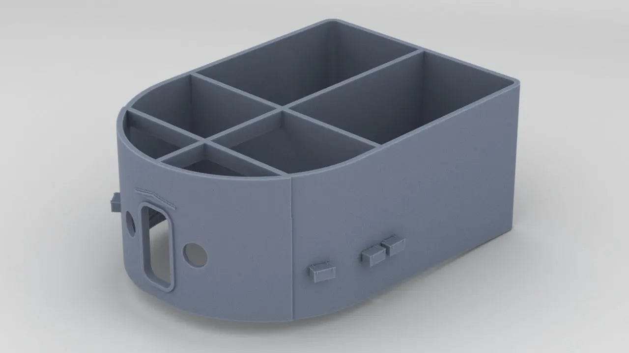 1/72 USS Fletcher "Round Bridge" Deck Level - distefan 3d print