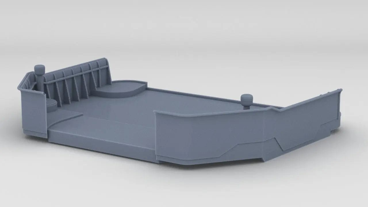1/72 USS Fletcher "Round Bridge" Navigation Bridge - distefan 3d print