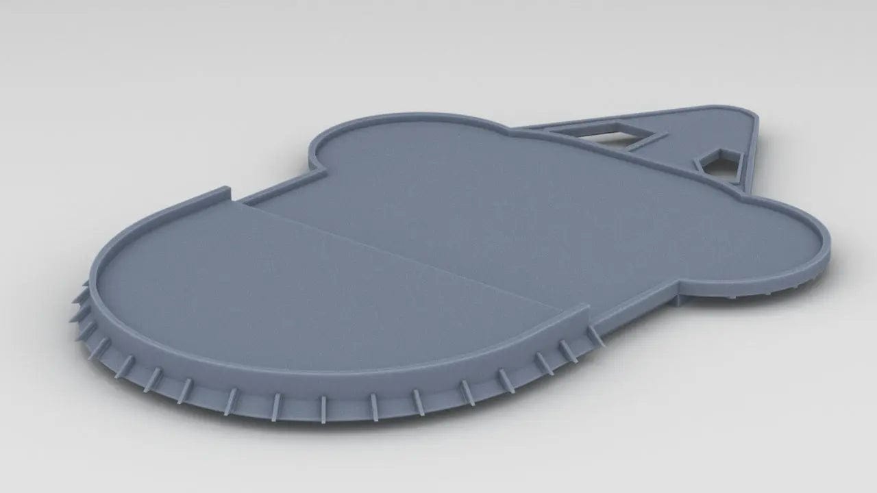 1/72 USS Fletcher "Round Bridge" Pilot House Roof v1 - distefan 3d print