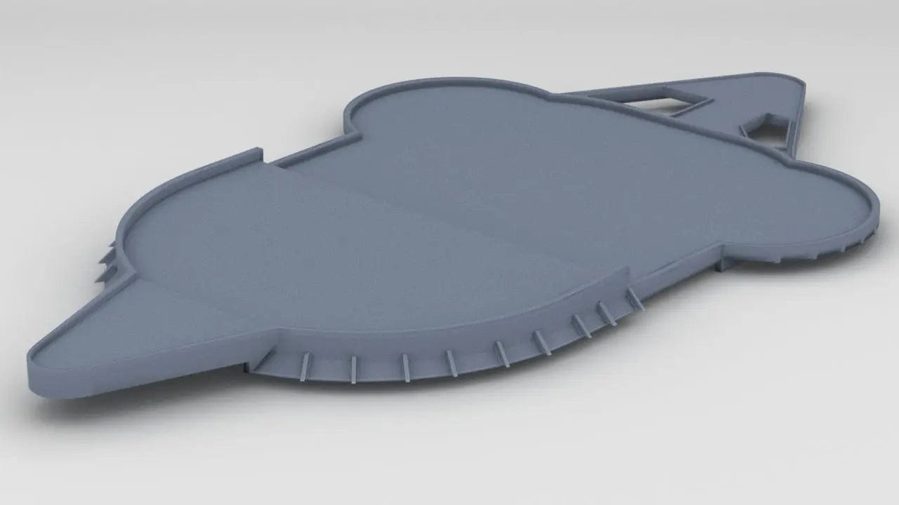 1/72 USS Fletcher "Round Bridge" Top Pilot House v2 - distefan 3d print