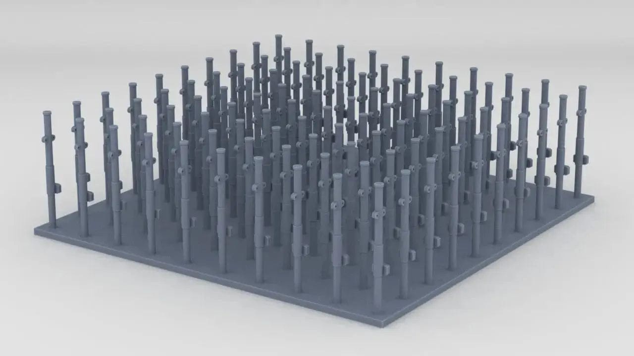 1/72 USS Fletcher Stanchions Set (100pcs) - distefan 3d print