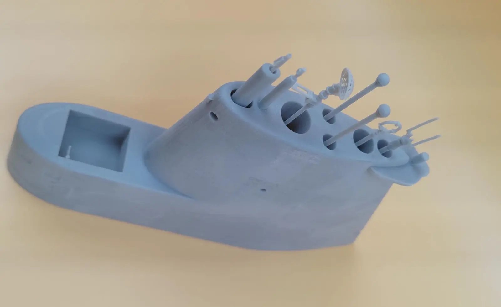 1/72 USS Gato S86 Fairwater w/ Details (GUPPY IB Style) - distefan 3d print